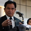 Menko Yusril Ihza Mahendra saat memberikan keterangan terkait urgensi pembaruan regulasi hukum militer di Indonesia. (Foto: RSS)