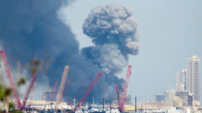 
 Citra satelit dan data investigasi menunjukkan kerusakan infrastruktur di pangkalan militer AS pasca serangan rudal Iran. (Foto: RSS)