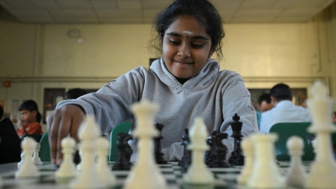 
 Bodhana Sivanandan, pecatur jenius berusia 11 tahun yang diprediksi akan mendominasi peringkat catur dunia. (Foto: RSS)