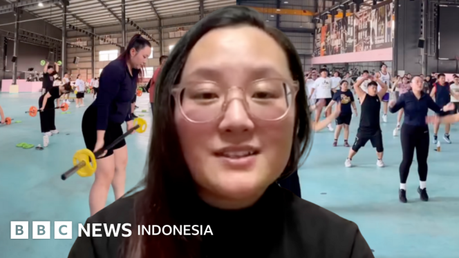 
 Suasana pelatihan fisik yang sangat ketat di salah satu kamp penurunan berat badan yang dijuluki 'penjara gemuk' di China. (Foto: RSS)