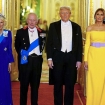 Presiden Donald Trump saat menerima kunjungan Raja Charles III di Gedung Putih untuk membahas stabilitas global. (Foto: RSS)