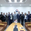 Edhie Baskoro Yudhoyono (Ibas) saat melakukan pertemuan diplomatik dengan pimpinan King Sejong Institute Foundation di Seoul, Korea Selatan. (Foto: RSS)