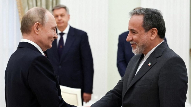 
 Menteri Luar Negeri Iran Abbas Araghchi tiba di Rusia untuk melakukan koordinasi strategis dengan Presiden Vladimir Putin terkait konflik melawan Amerika Serikat. (Foto: RSS)