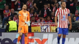 Penjaga gawang Atletico Madrid Jan Oblak optimistis mampu meredam lini serang Arsenal di Emirates Stadium. (Foto: RSS)