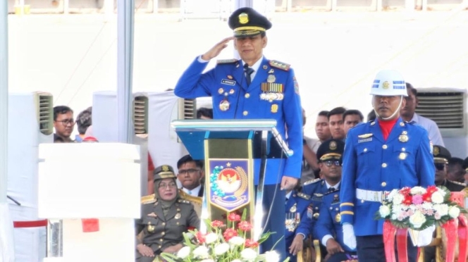 
 Wakil Menteri Dalam Negeri Akhmad Wiyagus menekankan pentingnya sinergi antara Damkar, Satpol PP, dan Satlinmas dalam menjaga stabilitas keamanan masyarakat. (Foto: RSS)