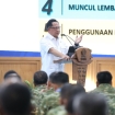 Mendagri Tito Karnavian saat memberikan arahan mengenai pentingnya sinergi TNI dalam menjaga stabilitas ekonomi dan pengendalian inflasi nasional. (Foto: RSS)