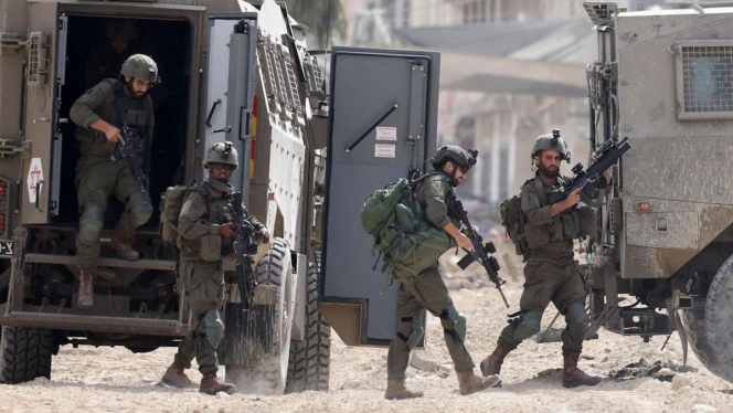 
 Suasana di perbatasan Lebanon Selatan pasca perintah evakuasi mendadak oleh militer Israel di tengah masa gencatan senjata. (Foto: RSS)