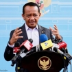 Menteri ESDM Bahlil Lahadalia saat memberikan keterangan terkait rencana transisi energi dari LPG ke CNG untuk menekan angka impor gas nasional. (Foto: RSS)