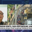 Tim investigasi melakukan olah TKP di lokasi tabrakan KA Argo Bromo Anggrek dan KRL Commuter Line di Stasiun Bekasi Timur. (Foto: RSS)