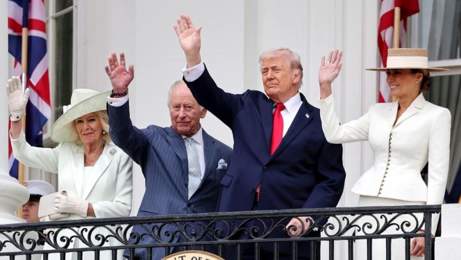 
 Raja Charles III saat memberikan pidato di hadapan anggota Kongres Amerika Serikat mengenai stabilitas demokrasi dan dukungan Ukraina. (Foto: RSS)