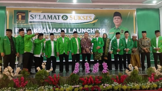 
 Plt Ketua Umum PPP Muhamad Mardiono saat memberikan arahan dalam pembukaan Muscab PPP di Sumatera Utara. (Foto: RSS)