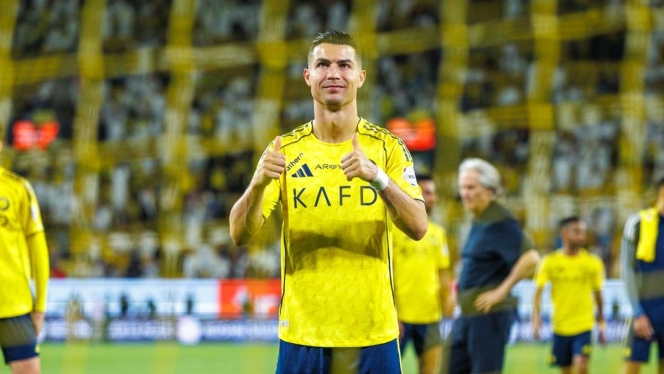 
 Megabintang Al-Nassr, Cristiano Ronaldo, memberikan sinyal mengenai akhir karier sepak bola profesionalnya. (Foto: RSS)