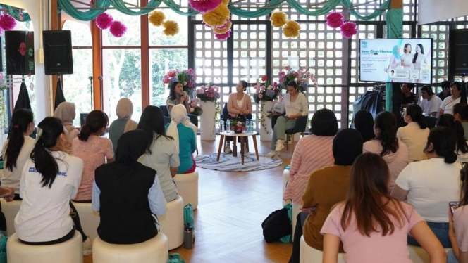 
 blu by BCA Digital melalui Inner Circle Meetup blu For Her hadir sebagai ruang koneksi dan pertumbuhan bagi pemberdayaan perempuan modern. (Foto: RSS)