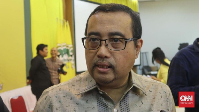 
 Wakil Ketua Komisi IX DPR RI Yahya Zaini saat memberikan keterangan terkait penguatan pengawasan pintu masuk Indonesia untuk mencegah Hantavirus. (Foto: RSS)