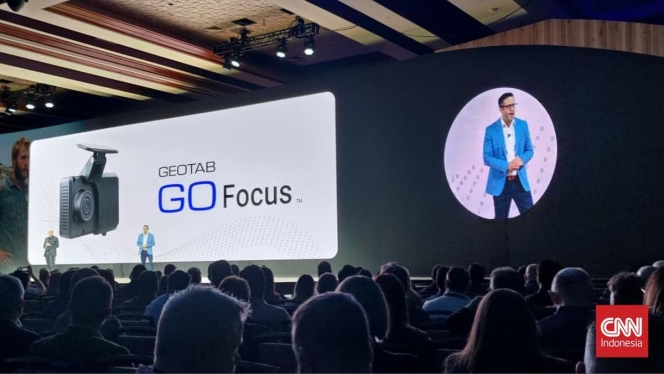 
 Geotab Go Focus Plus, kamera dasbor bertenaga AI yang dirancang untuk mendeteksi risiko dan mencegah kecelakaan pada armada kendaraan secara real-time. (Foto: RSS)