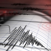 Peta pusat gempa magnitudo 4,5 yang mengguncang laut di timur laut Manokwari, Papua Barat. (Foto: RSS)