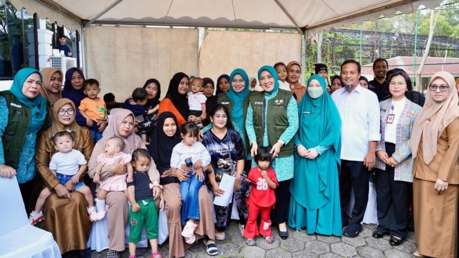 
 Ketua Umum TP PKK Tri Tito Karnavian saat memberikan arahan mengenai pentingnya penanganan imunisasi zero-dose di Sulawesi Selatan. (Foto: RSS)
