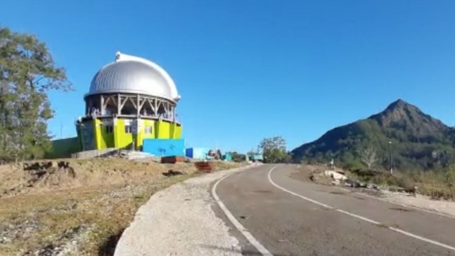 
 Proyek pembangunan fasilitas Observatorium Nasional Gunung Timau yang diproyeksikan menjadi pusat riset antariksa termaju di Asia Tenggara. (Foto: RSS)