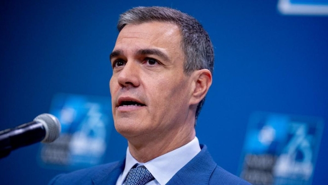 
 Perdana Menteri Spanyol Pedro Sanchez membela pemain muda Barcelona Lamine Yamal dari kecaman Israel terkait aksi solidaritas Palestina. (Foto: RSS)