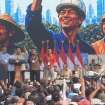 Presiden Prabowo Subianto saat memberikan pidato di hadapan massa buruh di kawasan Monas, Jakarta Pusat, pada perayaan May Day 2026. (Foto: RSS)