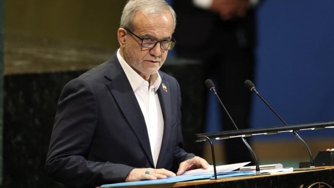 
 Presiden Iran Masoud Pezeshkian menegaskan kedaulatan negaranya di tengah tekanan Amerika Serikat. (Foto: RSS)