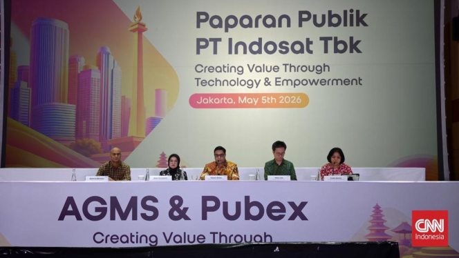 
 Gedung Kantor Pusat Indosat Ooredoo Hutchison di Jakarta setelah pengumuman perubahan susunan direksi perusahaan. (Foto: RSS)