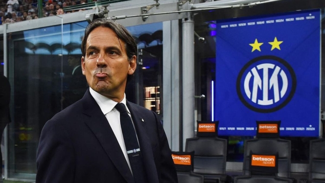 
 Pelatih Inter Milan Simone Inzaghi saat memberikan pernyataan terkait masa depan klub dan refleksi atas kemenangan yang telah diraih. (Foto: RSS)